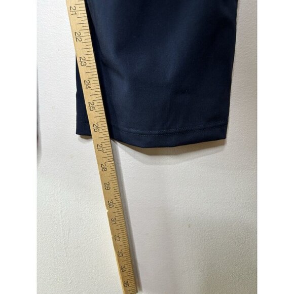 Yogalicious Lux Joggers Women Navy Blue Drawstring Pockets Elastic Waist Size 1X - Picture 5 of 9